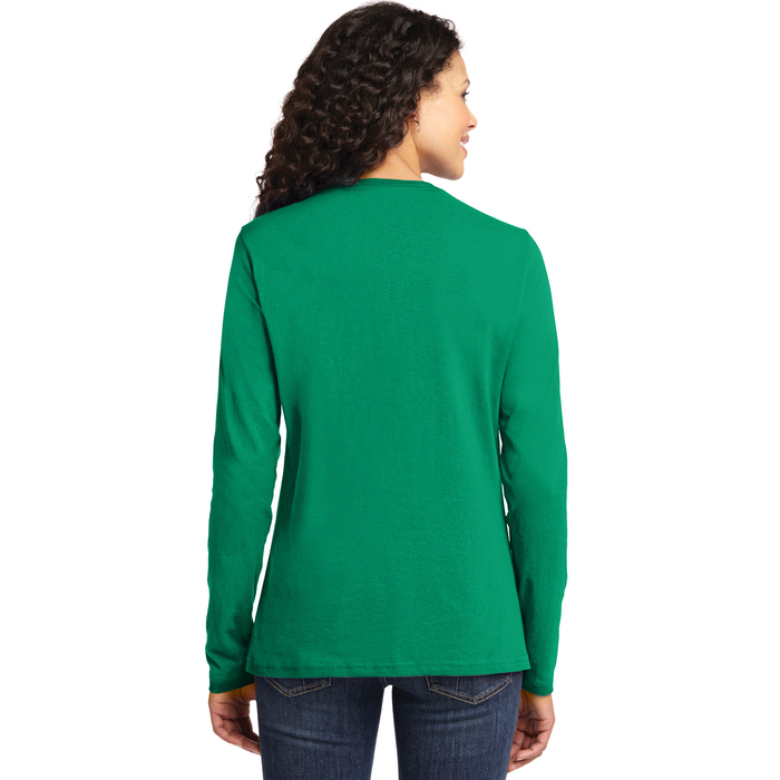 Everyone Loves An Irish Girl Ladies Long Sleeve Shirt