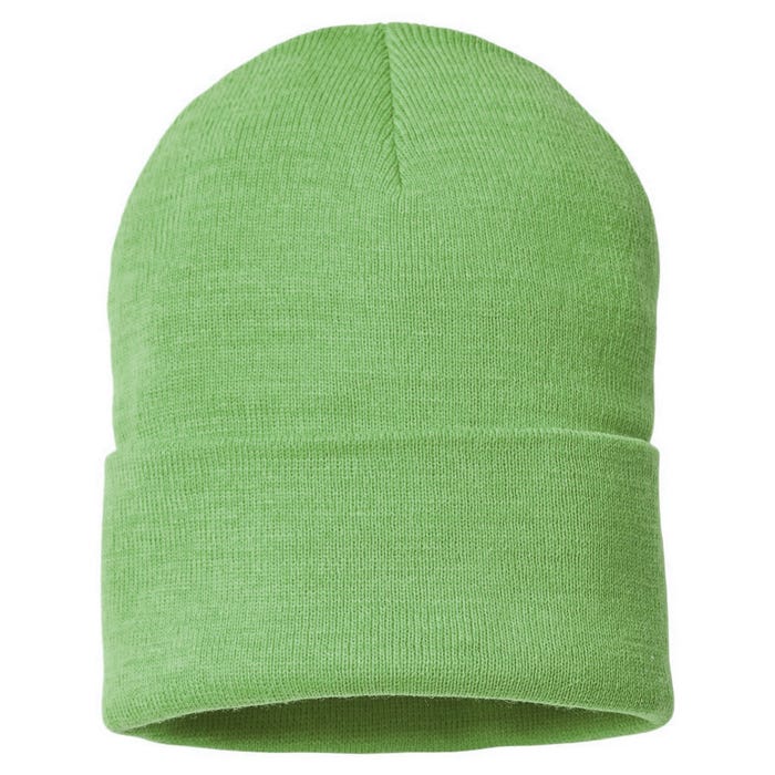 Recycle Reuse Renew Rethink Sustainable Knit Beanie