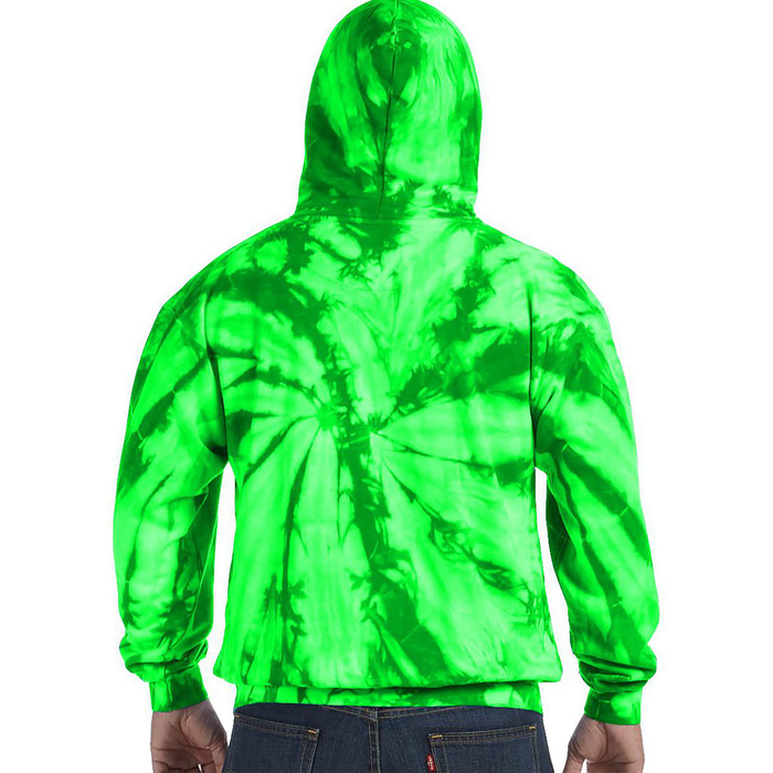 St Patricks Day Irish Ireland Skull Tie Dye Hoodie