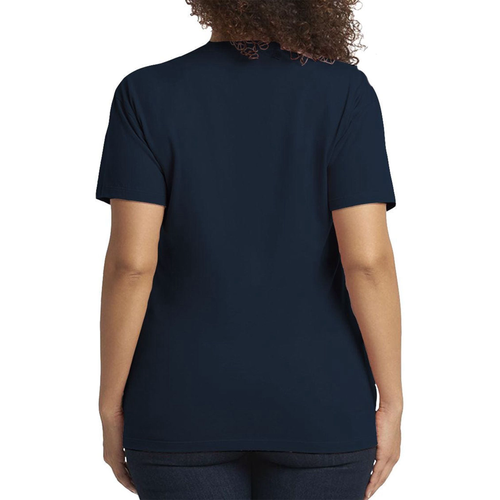 Cool USA Soccer Jersey Stripes Women's V-Neck Plus Size T-Shirt