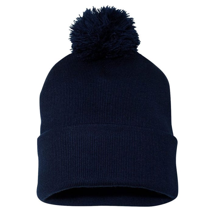 USA Air Force Mom Pom Pom 12in Knit Beanie