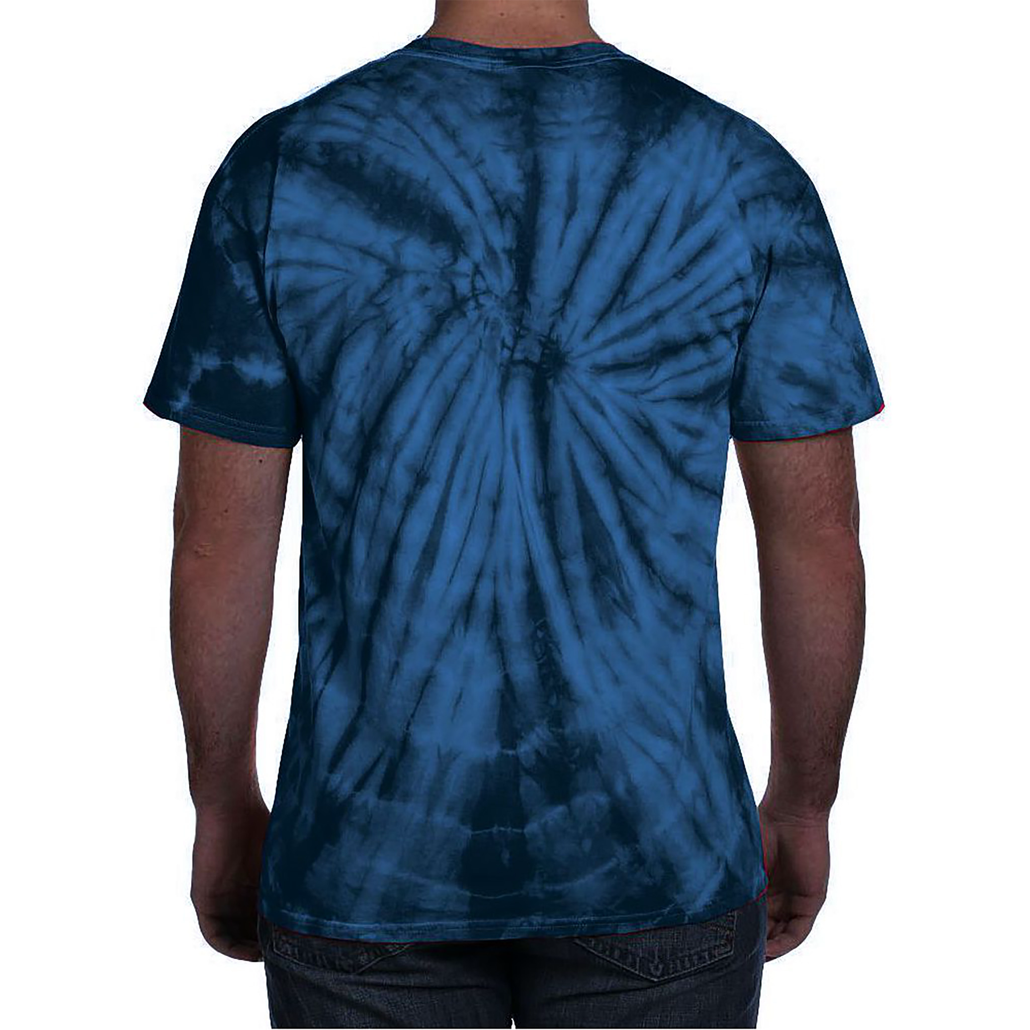 Middle Finger 40th Birthday Funny Tie-Dye T-Shirt