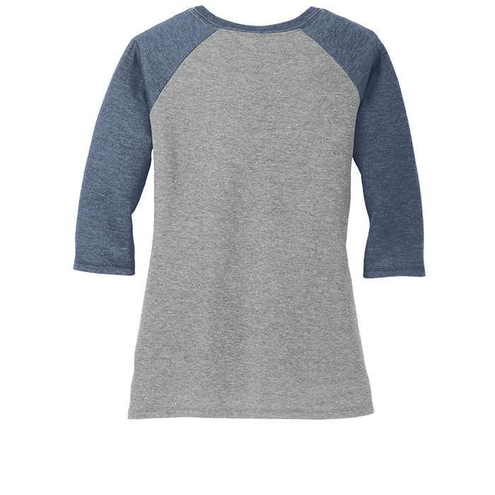 Magically Delicious Women's Tri-Blend 3/4-Sleeve Raglan Shirt