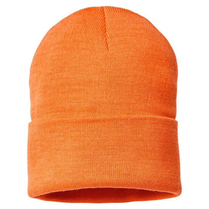 Halloween Jack-O- Lantern With Shades Sustainable Knit Beanie