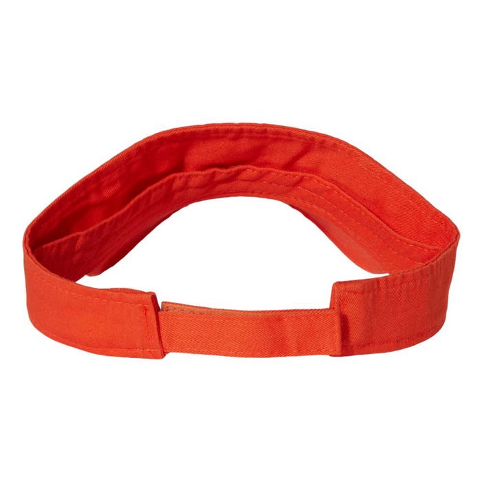 Wear Orange Peace Sign Enough End Gun Violence Valucap Bio-Washed Visor