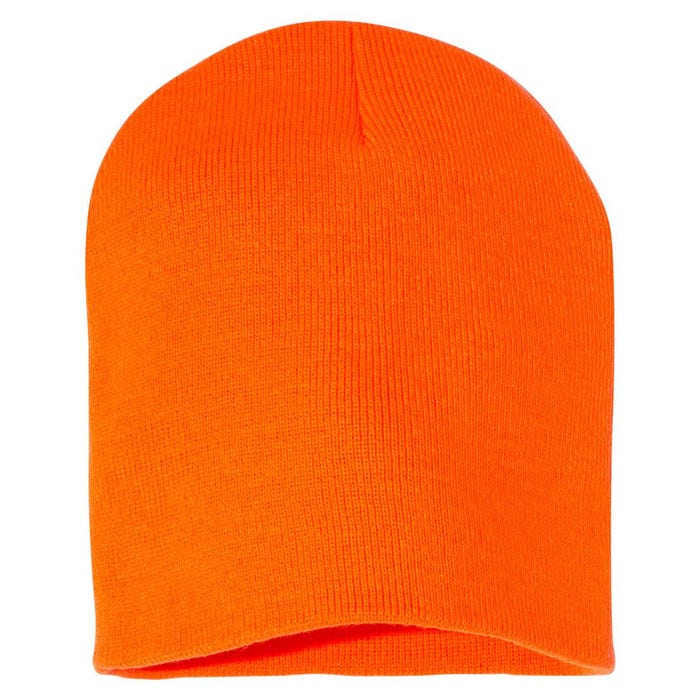 Enough End Gun Violence Awareness Day Wear Orange Short Acrylic Beanie