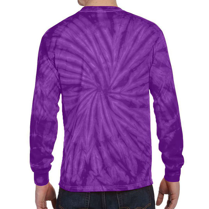 Computer Rock Tie-Dye Long Sleeve Shirt