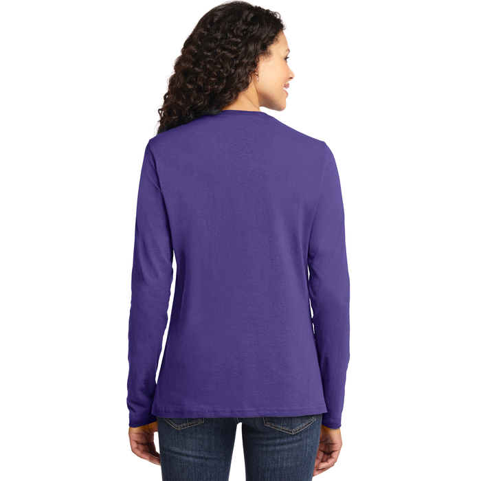 Kalimba Musical Instrument Ladies Long Sleeve Shirt