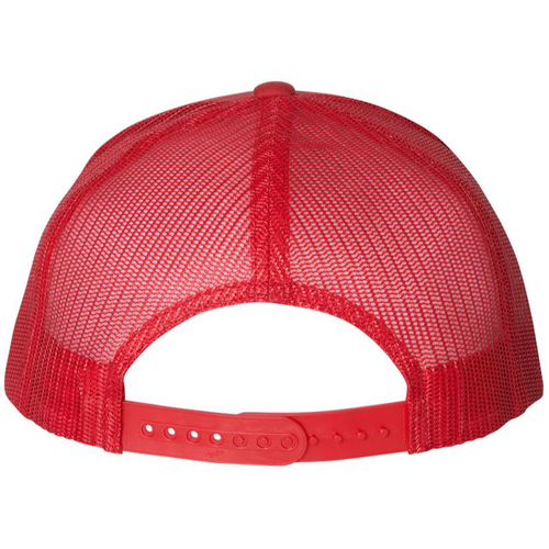 Red Friday Veterans Tribute Flat Bill Trucker Hat