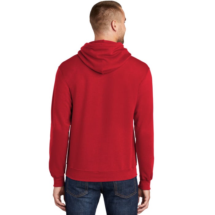 On Friday We Wear Red Retro USA Flag Military Supportive Tall Hoodie