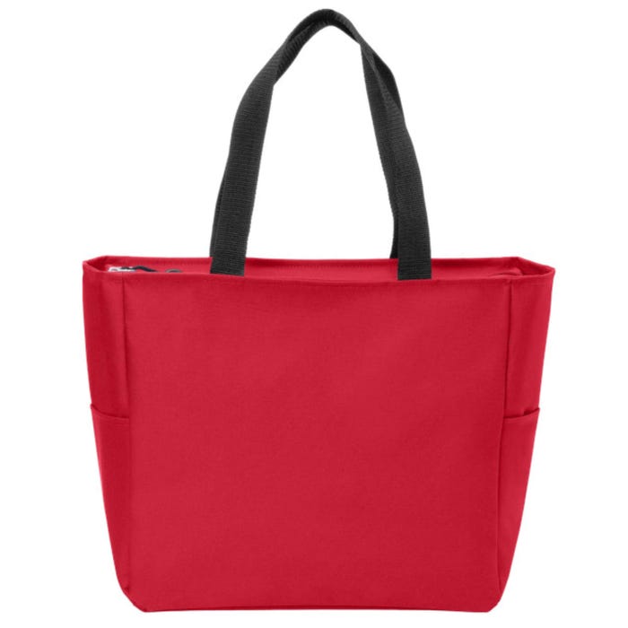 Retro Red October Philly_Philadelphia Vintage Zip Tote Bag