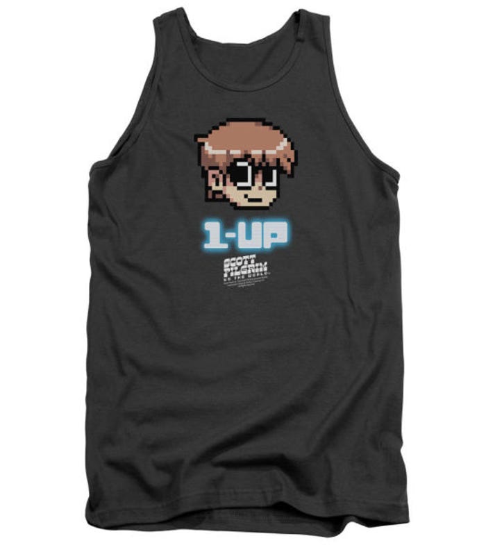 1 Up Scott Pilgrim Vs The World Tank Top