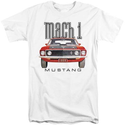 1969 Mach 1 Ford Mustang Tall T-Shirt