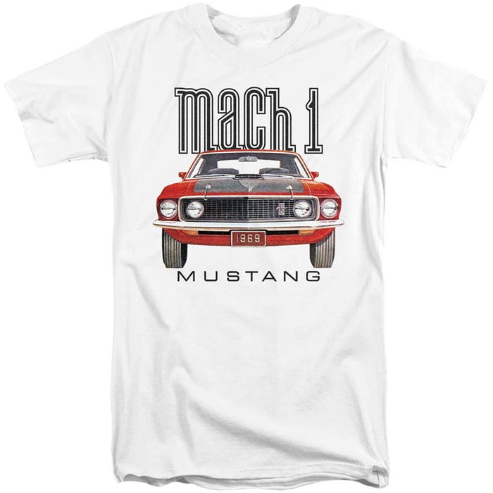1969 Mach 1 Ford Mustang Tall T-Shirt