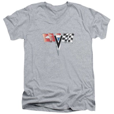 2nd Gen Corvette Nose Emblem V-Neck T-Shirt