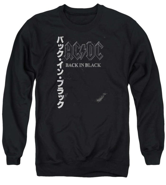AC/DC Back In The Day Kanji Sweatshirt