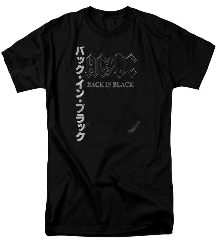 AC/DC Back In The Day Kanji T-Shirt