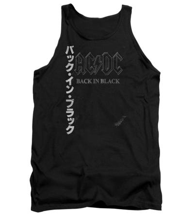 AC/DC Back In The Day Kanji Tank Top