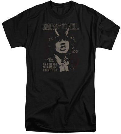 AC/DC My Friends Tall T-Shirt