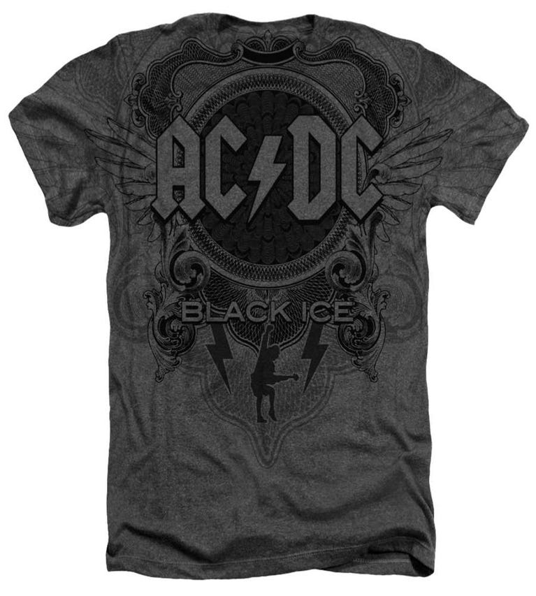 ACDC Black Ice Motion Heather Premium T-Shirt