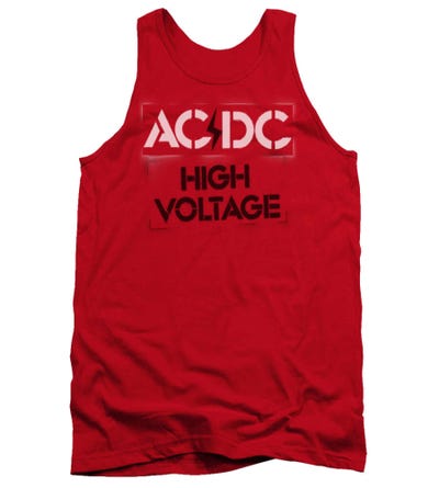 ACDC High Voltage Stencil Tank Top