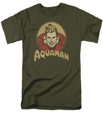 Aquaman Aqua Circle T-Shirt