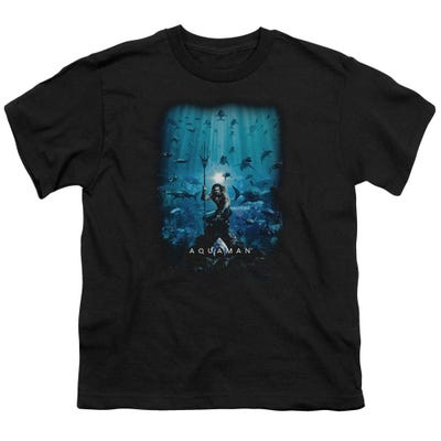 Aquaman Movie Main Poster Kids T-Shirt