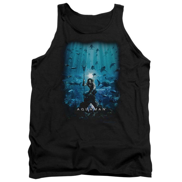 Aquaman Movie Main Poster Tank Top