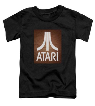Atari Classic Wood Square Toddler T-Shirt