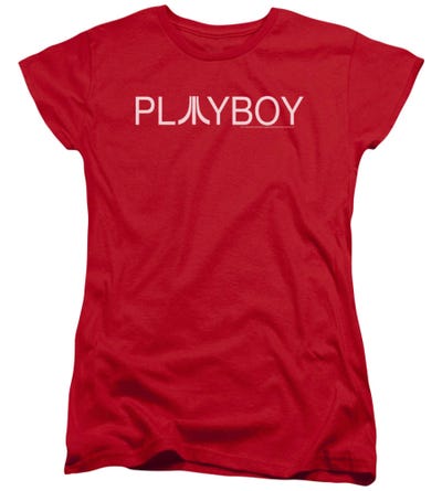 Atari Playboy Womens T-Shirt