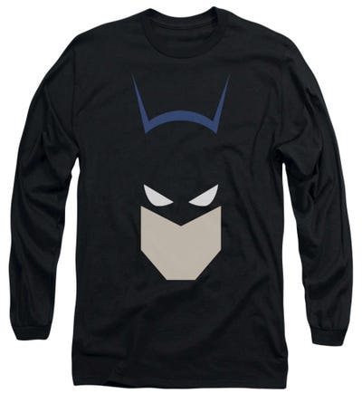 Batman Bat Head Long Sleeve Shirt