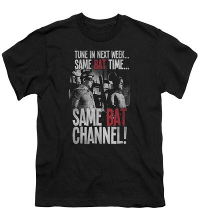 Batman Classic TV Bat Channel Kids T-Shirt