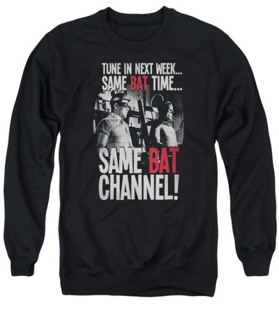 Batman Classic TV Bat Channel Sweatshirt