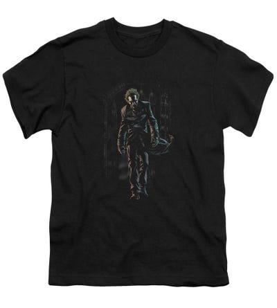 Batman Joker Leaves Arkham Kids T-Shirt