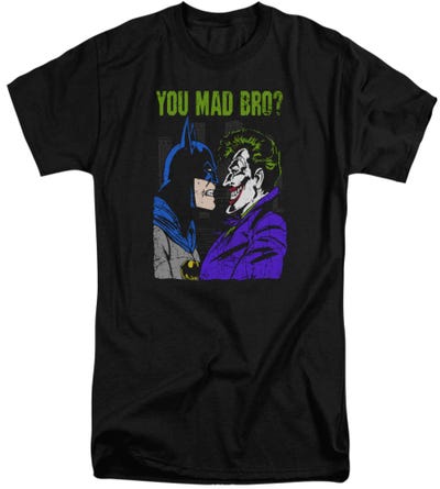 Batman Mad Bro Tall T-Shirt