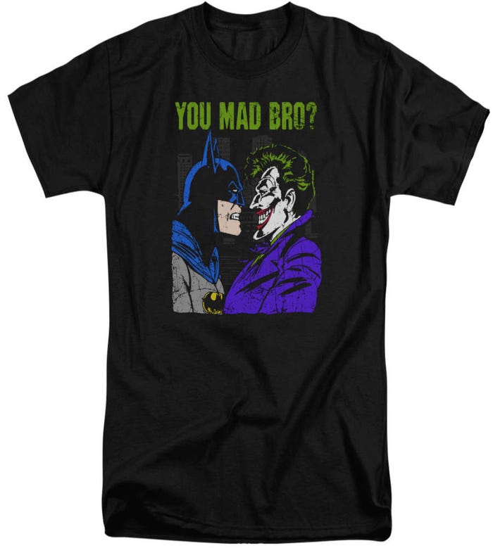 Batman Mad Bro Tall T-Shirt