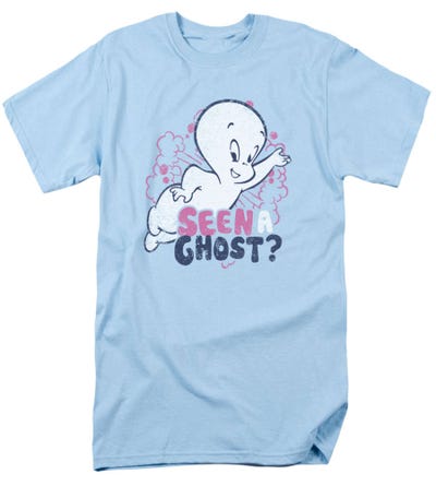 Casper the Friendly Ghost Seen a Ghost Retro T-Shirt