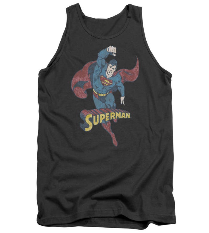 Desaturated Superman  Tank Top