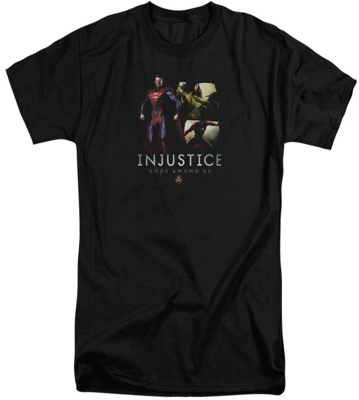 Injustice Superman's Revenge Tall T-Shirt