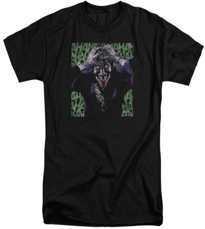 Insanity Joker Batman Tall T-Shirt