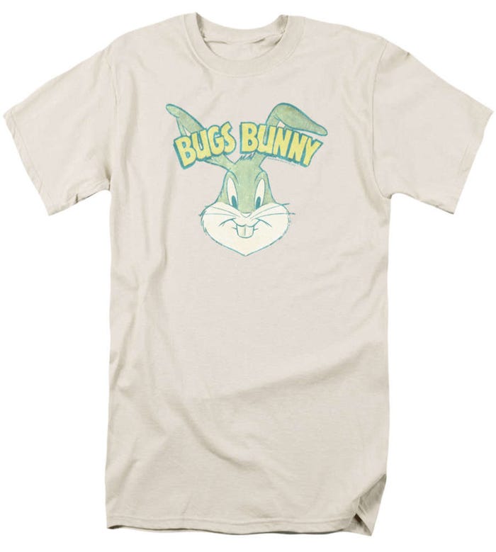 Looney Tunes Bugs Bunny Head T-Shirt