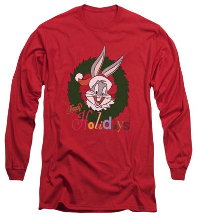 Looney Tunes Holiday Bunny Long Sleeve Shirt