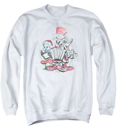 Looney Tunes Holiday Sketch Sweatshirt