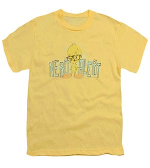 Looney Tunes Nerd Alert Kids T-Shirt