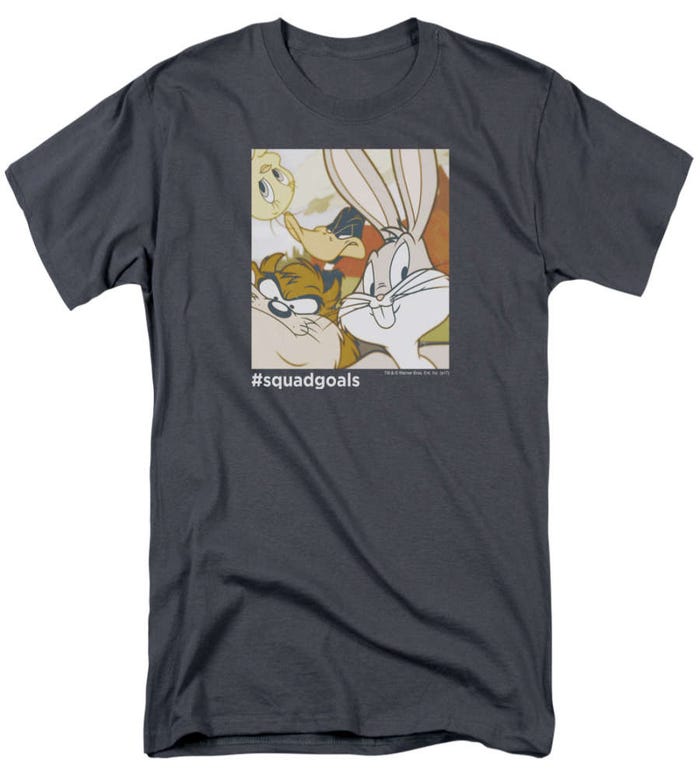 Looney Tunes Squad Goals T-Shirt