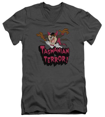 Looney Tunes Taz Terror V-Neck T-Shirt