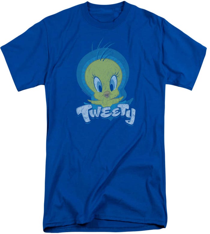 Looney Tunes Tweety Swirl Tall T-Shirt