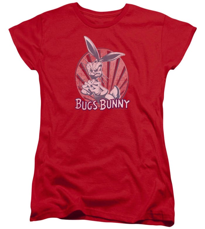 Looney Tunes Wishful Thinking Womens T-Shirt