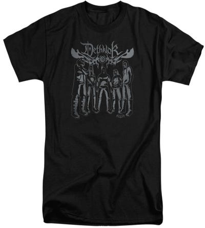 Metalocalypse Dethlock Band Tall T-Shirt