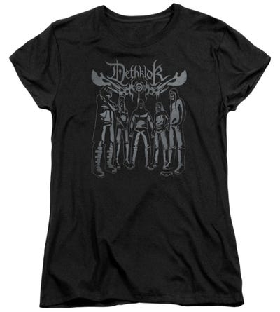 Metalocalypse Dethlock Band Womens T-Shirt